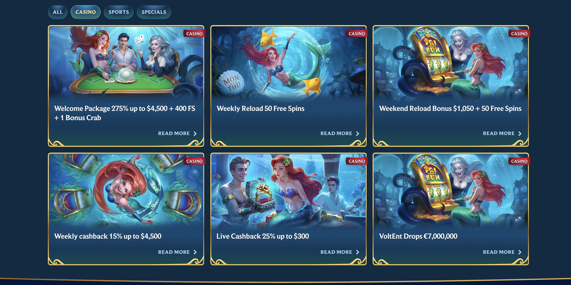 Types of Casino Promotions AquaWin Canada 