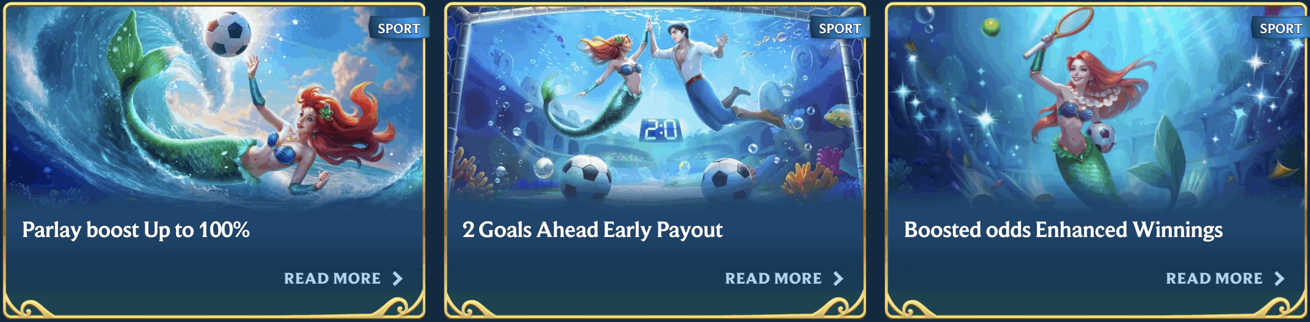 AquaWin Sportsbook Bonuses 